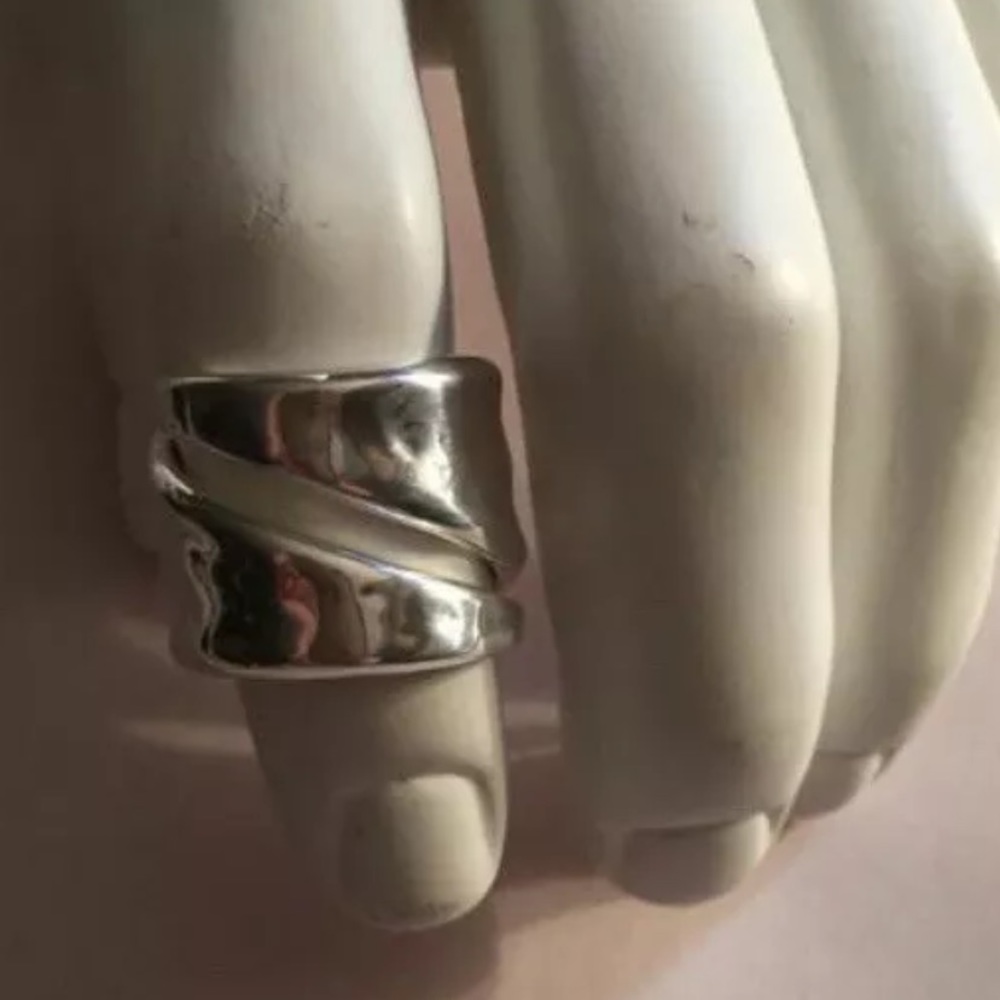 NIB auth ROBERT LEE MORRIS split tail wrap RING - Picture 3 of 7